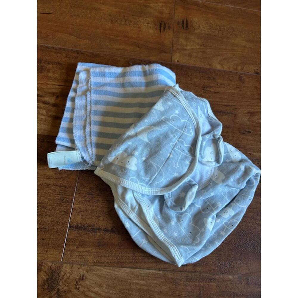 Carter's Baby Swaddle Blanket and Burp Cloth Set
